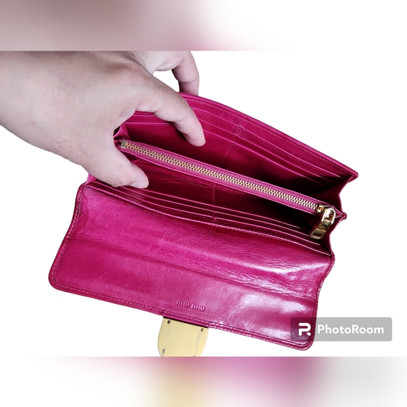 MIU MIU Wallet fusia color - Picture 13 of 16